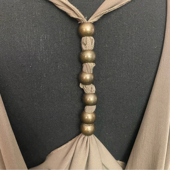 Kenneth Cole Elegant Draped Back Top EUC L - Picture 3 of 5